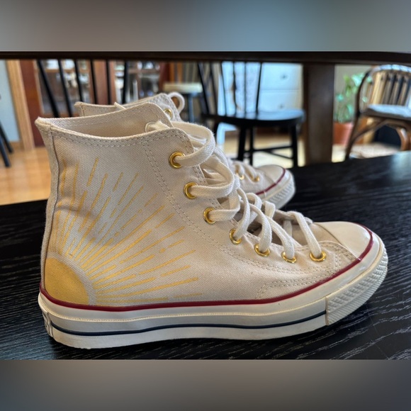 Brand new limited edition sun and moon converse high tops - Picture 5 of 7